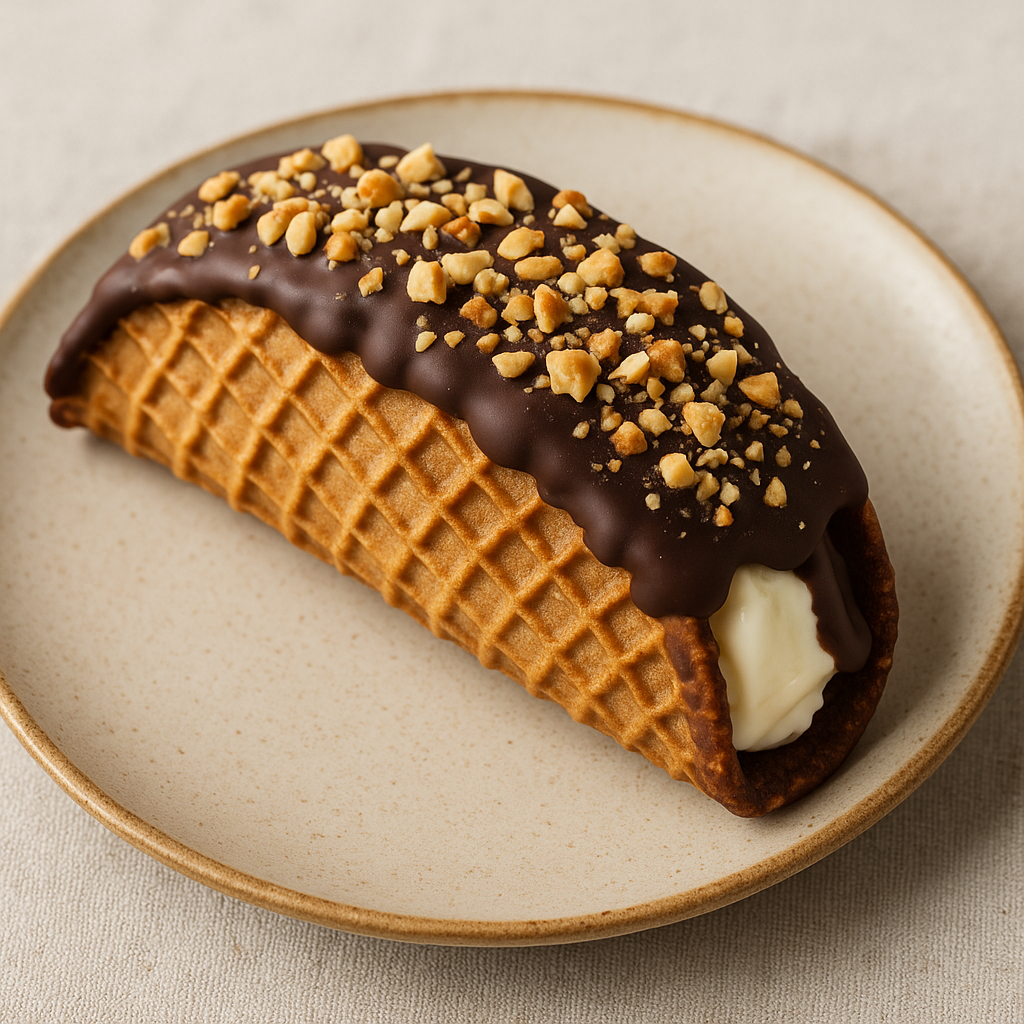 Homemade Choco Tacos